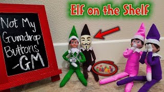 Evil Elf on the Shelf Disguised as Game Master Mad About Gingerbread Man House GM Day 7 [upl. by Maryjane28]