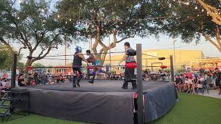 Calavera De Diamante Vs Principe Celestial Vs Arik Walker  The Landmark in Alamo TX [upl. by Semela586]