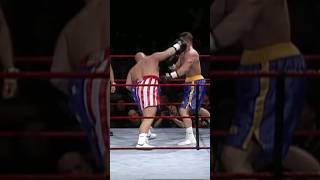 Butterbean knocks out Bart Gunn  WrestleMania XV [upl. by Aiset]