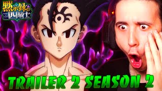 LOS 4 JINETES DEL APOCALIPSIS SEASON 2 TRAILER 2  REACCIÓN [upl. by Tori]