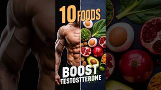 10 Foods to increase testosterone level naturally  Testosterone Booster Foodsheathytips tips [upl. by Jennie121]