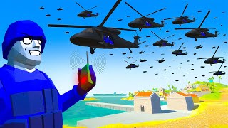 I Called In INFINITE HELICOPTERS To Win In Ravenfield [upl. by Bolte147]