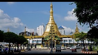 Walking in Yangon Myanmar [upl. by Zetrok663]