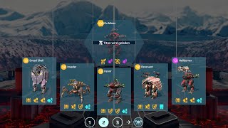 Furious Robots  Hellburner Fenrir Revenant Shell Invader Ox Minos  War Robots Gameplay [upl. by Hildie199]