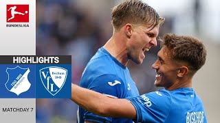 TSG Hoffenheim  VFL Bochum  31  Zusammenfassung  Bundesliga 202425 [upl. by Bohun116]