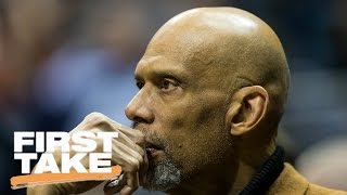 Kareem AbdulJabbar Talks Current Sports Landscape And LeBron James  First Take  May 17 2017 [upl. by Klos]