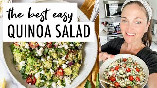 Easy Quinoa Salad [upl. by Nairod]