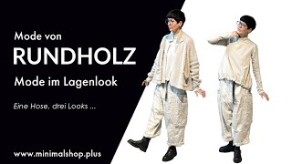 Styling im Lagenlook mit Mode von RUNDHOLZ [upl. by Duomham87]