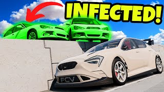 Zombie Infection Car Hide and Seek But My Car Blends In BeamNG Drive Mods [upl. by Freddy]