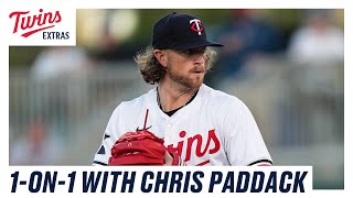 Twins Extras  1on1 with Chris Paddack [upl. by Nwahs962]