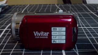 Vivitar DVR 840X HD Camcorder Review [upl. by Aamsa]