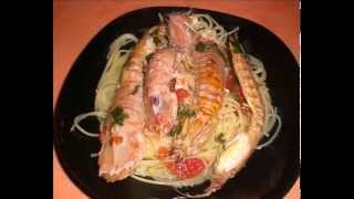 Ricetta SPAGHETTI CON CANNOCCHIE o CICALE DI MARE [upl. by Durkin3]