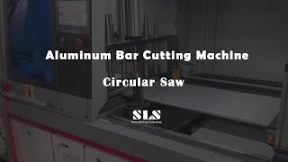 CNC Aluminum Cut Off Circular Saw  Aluminium Bar Cutting Machine（No Burrs） [upl. by Aretina]