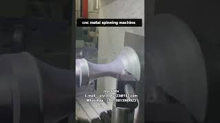 cnc metal spinning forming machine [upl. by Rockwell]