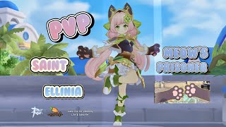 Ragnarok M PvP Saint amp Ellinia Meows Prisoner [upl. by Lletram]