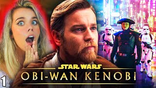 OBIWAN KENOBI REACTION  FIRST TIME WATCHING  EPISODE 1 [upl. by Ahseele357]