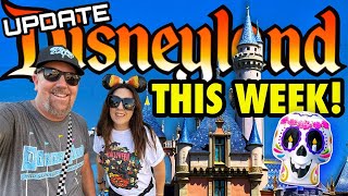 DISNEYLAND THIS WEEK PARK UPDATE What’s NEW CROWDS Closures WHAT TO EXPECT Tips Tricks  MORE [upl. by Noek]