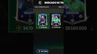 Cartas de Ederson vs Mbappé football fifa soccer fcmobile fcmobile fifa [upl. by Lesko772]