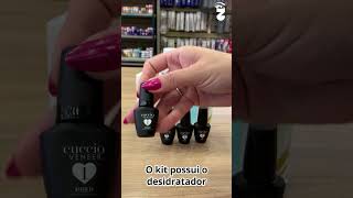 Unha de gel Kit Blindagem Cuccio Profissional Banho de Gel é na Belezeira [upl. by Annice]