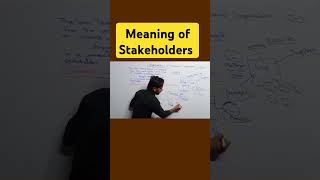 Who is Stakeholder  Definition of Stakeholder Stakeholder Theory Stakeholders Meaning [upl. by Soloma]