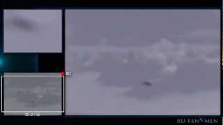 UFO sighting near the airplane over Himalayas March 24 2012 slowed amp zoomed [upl. by Nylyrehc]