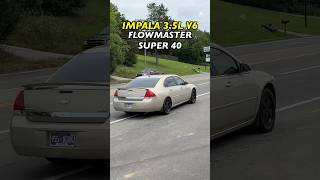 2008 Chevy Impala 35L V6 w FLOWMASTER SUPER 40 SERIES [upl. by Davidde932]