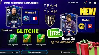 TOTY NEW EVENT DATE NEW GLITCH CHALLENGE MODE amp TRYING MYSTERY SIGNING 94 OVR KOBEL FC MOBILE [upl. by Schechinger]