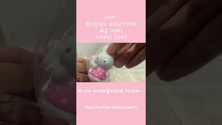 sanrio Character Secret Box Finger Puppet unboxing [upl. by Boeke]