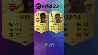 Saka vs Rodrygo 🔥 FIFA Evolution FIFA 2025 EAFC 25 [upl. by Letrice485]