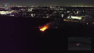 November 9th PM 2024 Brush Fire Gerritsen Beach Fire Brooklyn New York [upl. by Ajak]