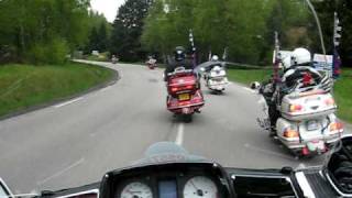 Convoi Goldwing club de France Epinal 2010 part 4 [upl. by Eelak]