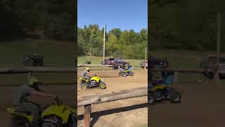 LT500 vs built ltr450 dirtdrags quadracer suzuki [upl. by Borden]