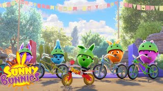 SUNNY BUNNIES  SEASON 7 MARATHON  NEW BICYCLES  WildBrain Zoo  Cartoons for Kids [upl. by Cleres]