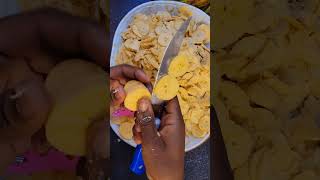 Plantain Chips halaricontinental plantainchips nigeriansnacks [upl. by Peterus]