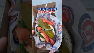 Rating Wrigley Field Food [upl. by Berhley]