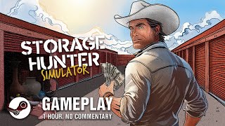 Storage Hunter Simulator  Gameplay  1 hour  No commentary [upl. by Htes]