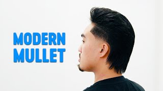 How to Cut The Modern Mullet With a Skin Taper [upl. by Nesnah]