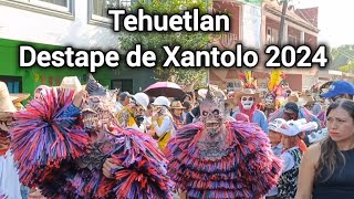 Xantolo 2024 tehuetlan el destape en vivo [upl. by Windzer]