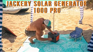 Jackery Solar Generator 1000 Pro  Portable Lithium Power Station Overview amp First Impressions 2023 [upl. by Iot902]