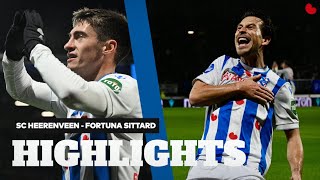 👊 𝟑 𝐠𝐨𝐚𝐥𝐬 🔛 𝟑 𝐩𝐮𝐧𝐭𝐞𝐧  HIGHLIGHTS sc Heerenveen  Fortuna Sittard [upl. by Arriaes]