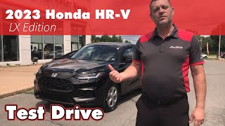 2023 Honda HRV LX Test Drive  Bridgewater Honda [upl. by Ihtraa]