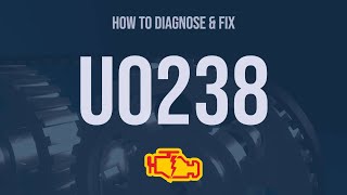 How to Diagnose and Fix U0238 Engine Code  OBD II Trouble Code Explain [upl. by Gauntlett868]