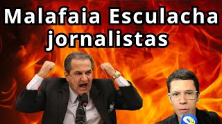 Malafaia esculacha Jornalistas e recebe invertia ao vivo [upl. by Friedlander]