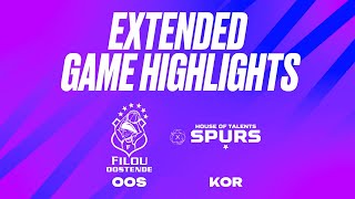 Filou Oostende vs House of Talents Kortrijk Spurs  Game Highlights [upl. by Beckie]