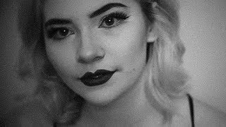 Old Hollywood Inspired Makeup Look  Cloveress ASMR [upl. by Inatirb830]