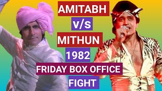 Amitabh Bachchan amp Mithun Chakraborty 1982 Box Office Fight [upl. by Winfrid]