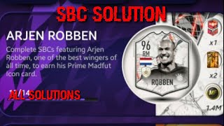 ARJEN ROBBEN MADFUT ICON  ALL SOLUTIONS  TODAS LAS SOLUCIONES [upl. by Hadias651]