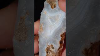 chalcedony with banded agatenaturalagate agate gemstone shorts youtubeshorts [upl. by Snodgrass745]