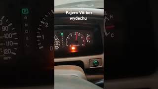 Pajero V6 bez wydechu [upl. by Autum]