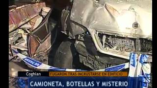 Camioneta incrustada en un edificio datos del propietario  Telefe Noticias [upl. by Morgan]